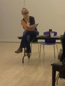 Catherine CoxRehearsal, Day 1